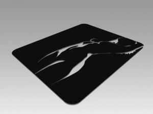 nude girl logo 3D Model