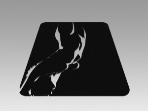 nude girl logo 3D Model