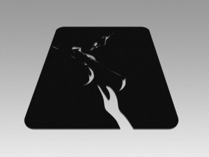 nude girl logo 3D Model