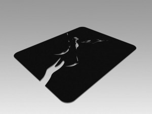 nude girl logo 3D Model
