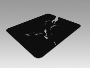 nude girl logo 3D Model