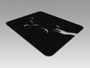 nude girl logo 3D Model