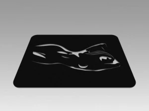 nude girl logo 3D Model