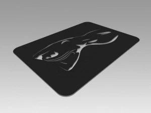 nude girl logo 3D Model