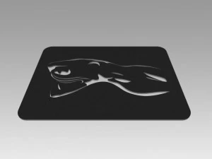 nude girl logo 3D Model