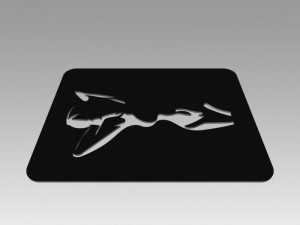 nude girl logo 3D Model