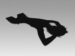 nude girl logo 3D मॉडल