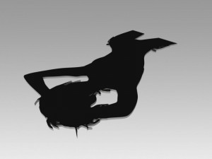 nude girl logo 3D मॉडल