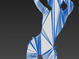 nude girl logo 3D मॉडल