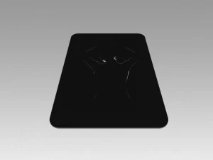 nude girl logo 3D Model