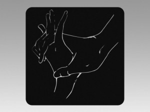 nude girl logo 3D Модель
