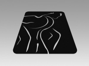 nude girl logo 3D मॉडल