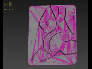 nude girl logo 3D Model