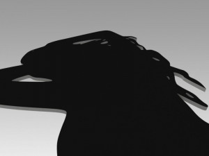 nude girl logo 3D Модель