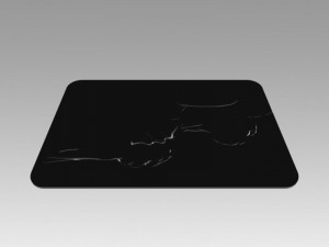 nude girl logo 3D Model