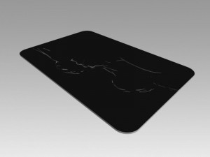 nude girl logo 3D Model