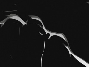 nude girl logo 3D Model