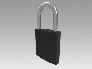 padlock 3D Model