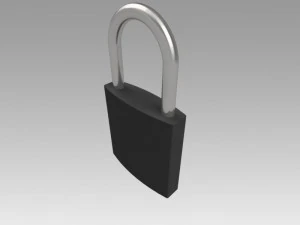 padlock 3D Model