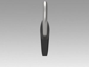 padlock Modello 3D