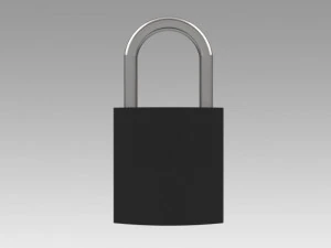 padlock 3D Model