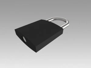 padlock 3D Model