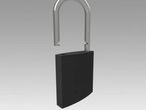 padlock 3D Model