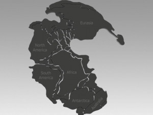 pangea 3D Model