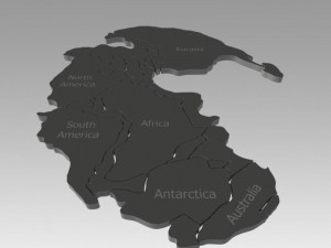 pangea Model 3D