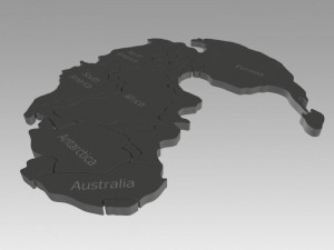 pangea Model 3D