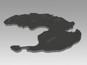 pangea 3D Model