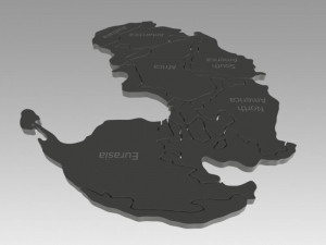 pangea Model 3D