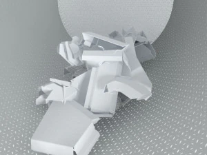 paper trash 3D Model