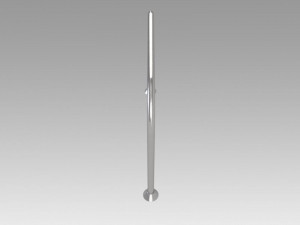 pipe fencing wall security 3D Модель