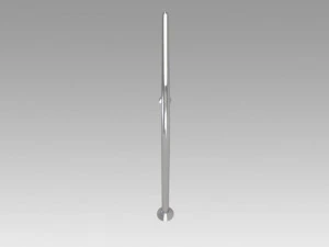 pipe fencing wall security 3D Model