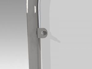 pipe fencing wall security 3D Модель
