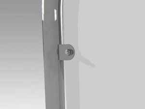 pipe fencing wall security 3D Model