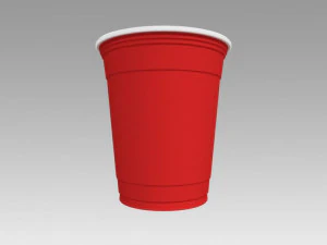 plastic cup 3D Model