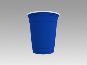 plastic cup Modèle 3D