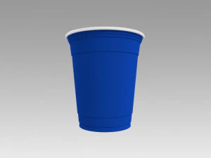 plastic cup 3D Model
