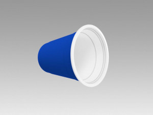 plastic cup Modèle 3D