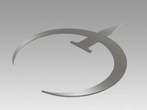quake logo 3D Model