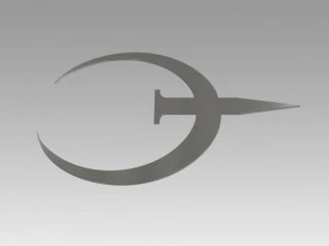 quake logo 3D Model