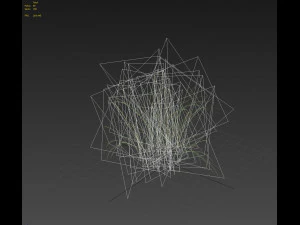 reed grass vegetation 3D Model