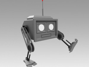 mini robot 3D Model