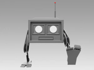 mini-robot Modello 3D