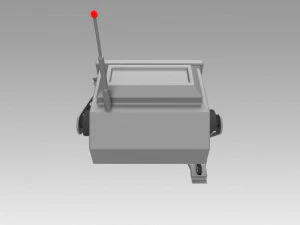 mini-robot Modello 3D