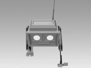 mini-robot Modello 3D