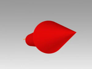 firework rocket 3D Model