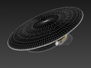 russian police hat 3D Model